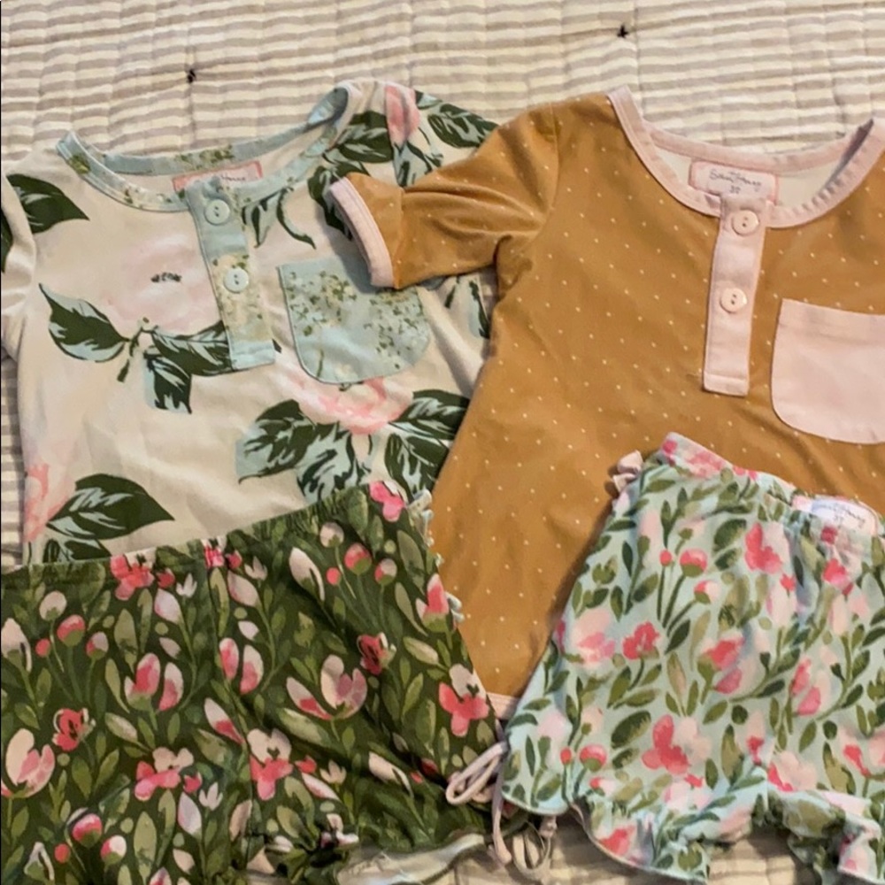 Set of 2 Sweet Honey PJs